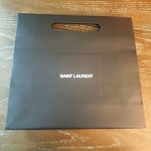 Saint Laurent paper giftbag